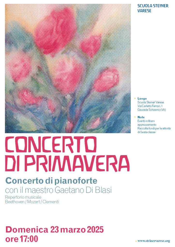 Concerto di primavera, Scuola Steiner Varese